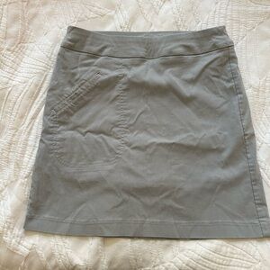 Jamie Sadock Light Gray tennis golf skirt